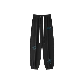 Crayon Shinchan Elastic Cuff Sports Pants Unisex