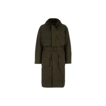 Polo Ralph Lauren Stud Embellished Oilcloth Coat