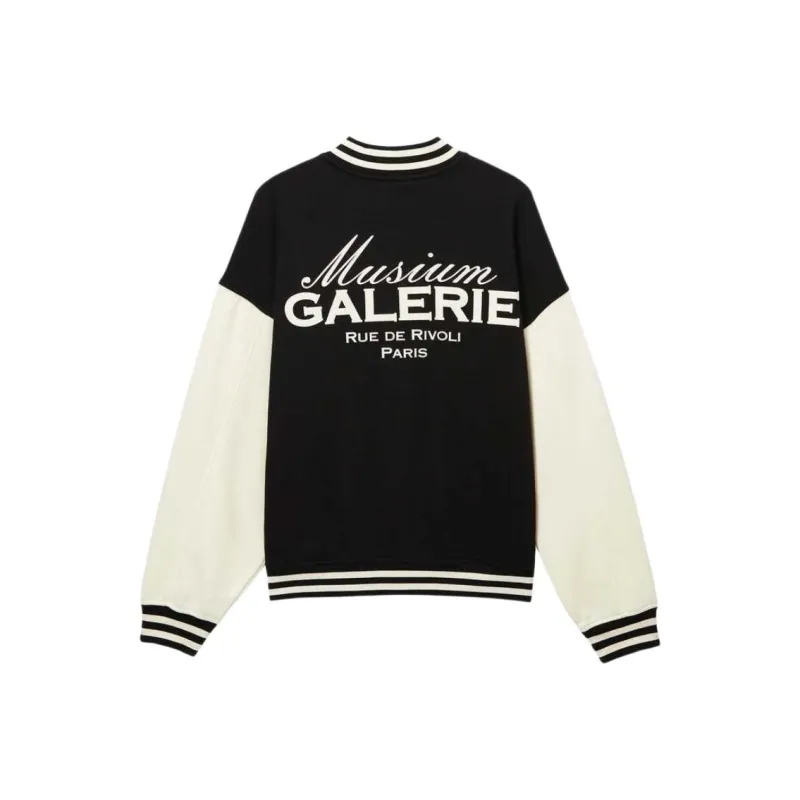 MUSIUM DIV . Logo embroidered Bomber Jacket-0