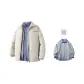 Apricot+Light Gray[Knitwear]+Sapphire Blue[Shirt]