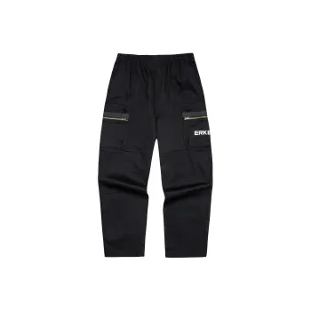Erke Casual Pants Men's Jet Black
