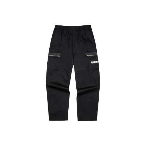 Erke Casual Pants Men's Jet Black