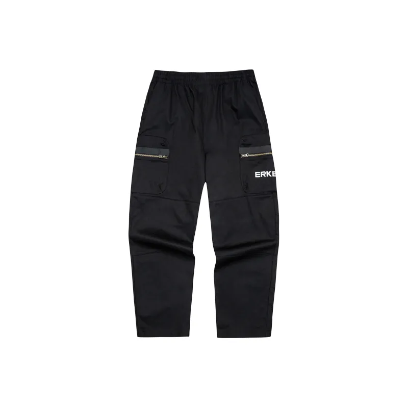 Erke Casual Pants Men's Jet Black-0
