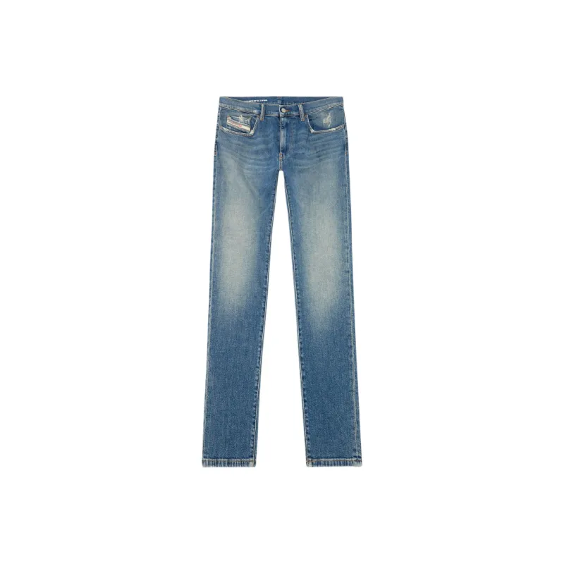 DIESEL 2019 D Strukt Straight Leg Slim Jeans-0