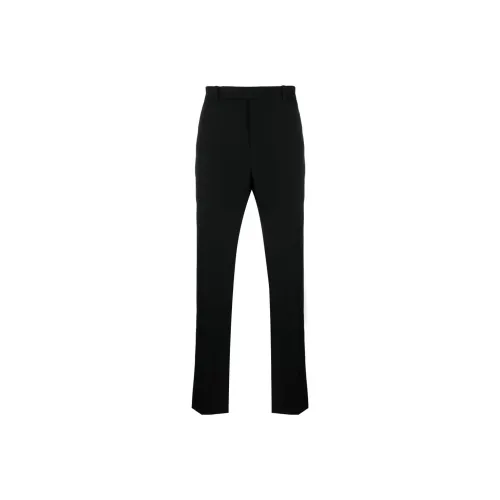 SAINT LAURENT Button Detailed Straight Leg Trousers