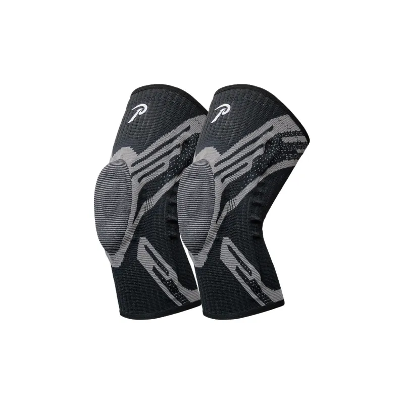 POVIT Knee Pads Nylon Elastane Latex Thread Silicone Running, Badminton, Basketball Men's-13