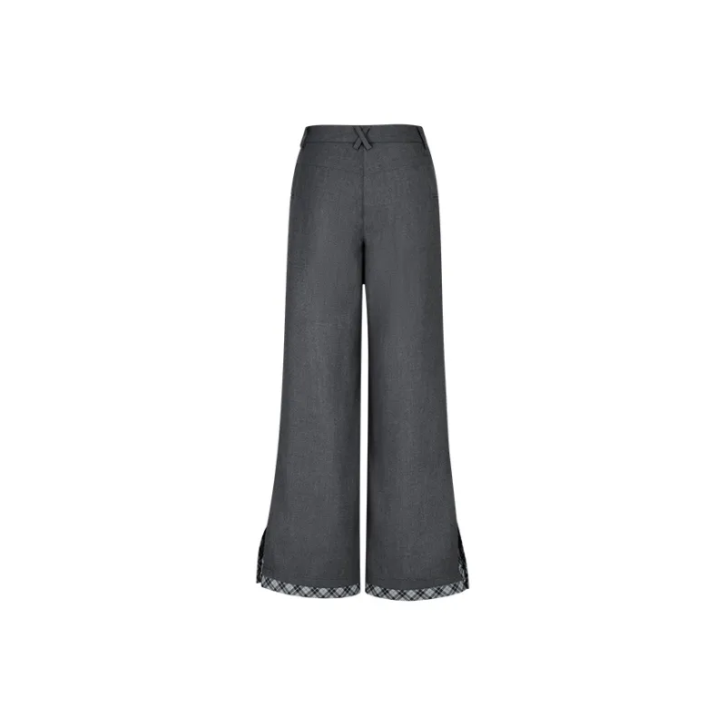 13 DEMARZO Suit Trouser Women's Gray-1