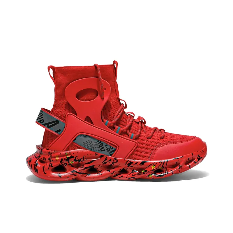 OFFER AITR Slip Resistant, Abrasion Resistant, Breathable High Top Casual Shoes Men's-7