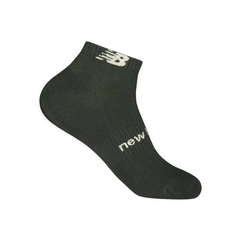 New Balance Ankle Socks Unisex 1 Pack Olive Green-1