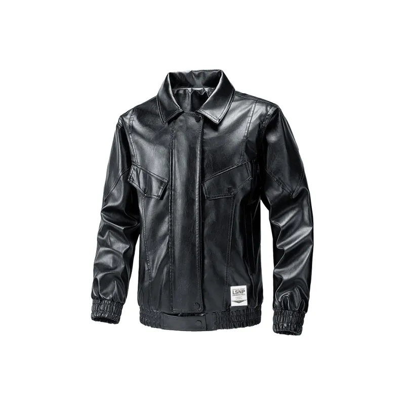 LISENPOK Leather Jackets Unisex-2