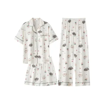 XIAFENYAN Pajama Set Women's Apricot