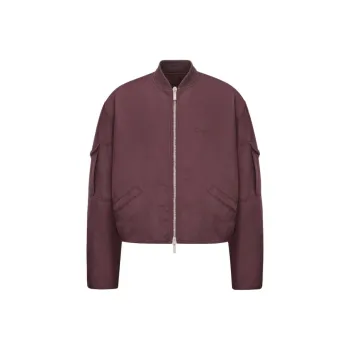 DIOR Jackets Coats Men's Burgundy
