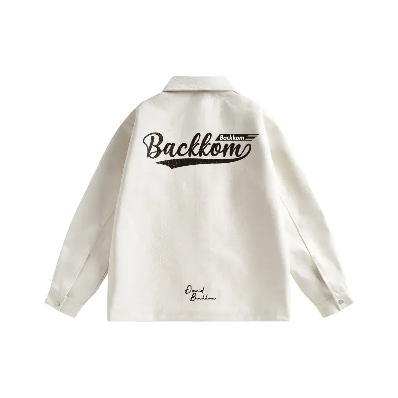 David Bakken x DAOMEIXIONG LIANMINGKUAN Leather Jacket Unisex-7