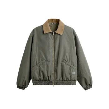 ZARA Puffer Jacket Men's Medium Khaki
