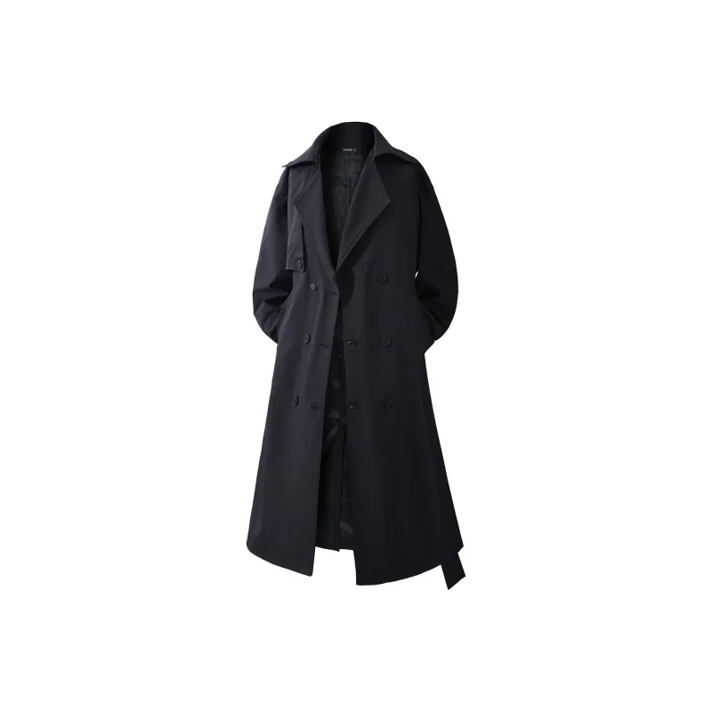 CELUCASN Trench Coats Unisex-0