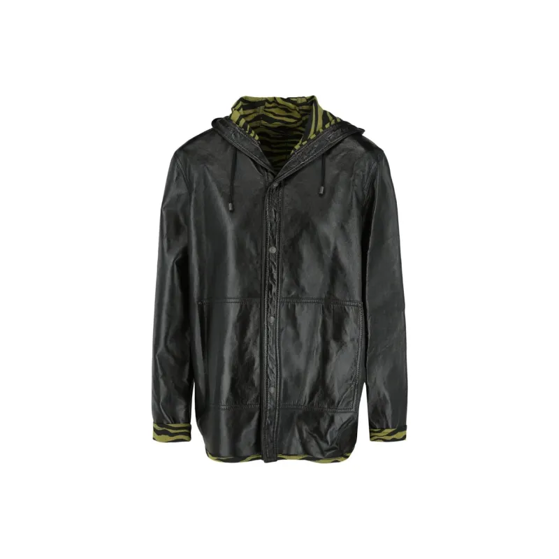 Bottega Veneta Jackets Coats Men's Black-0