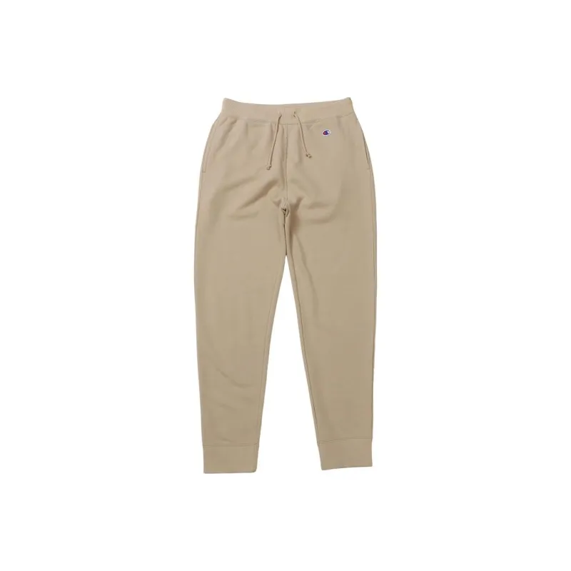 Champion SS24 Knitted Sports Pants Unisex Sandy Beige-0