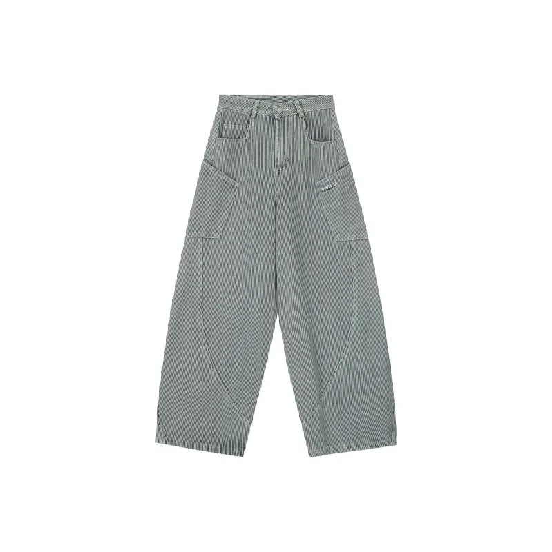 HLPT Jeans Unisex Stripe Blue-0