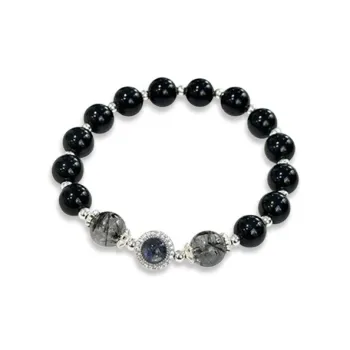 LuluCanaan Obsidian Bracelets Women's