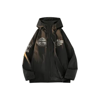 BENGEN Jackets Coats Unisex Black