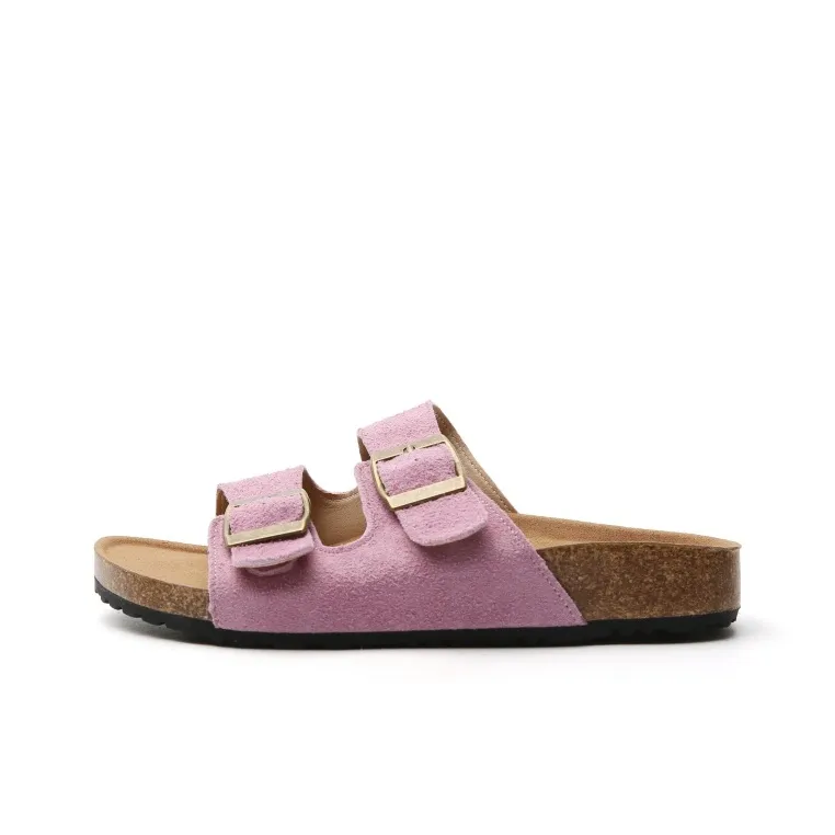 STELLA WEISZ Cork Sole Slip Resistant Abrasion Resistant Slide Slippers Women's-10