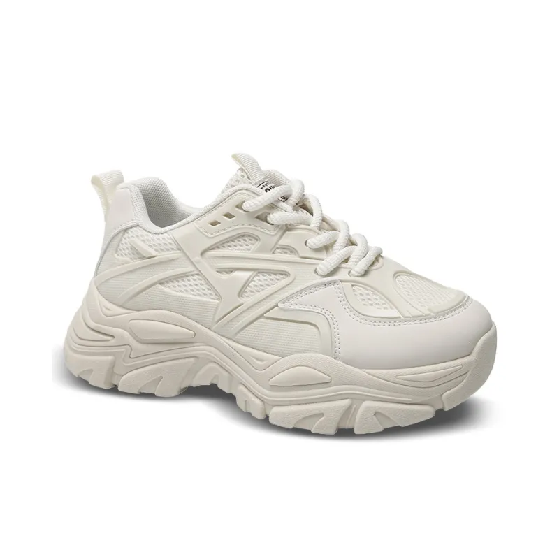 Gai Renpu Abrasion Resistant Breathable Height Increasing Low Top Chunky Sneakers Unisex-10