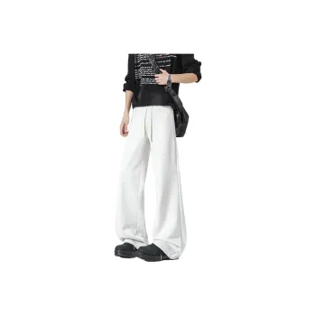 ROOMBOSE Casual Pants Unisex Gray