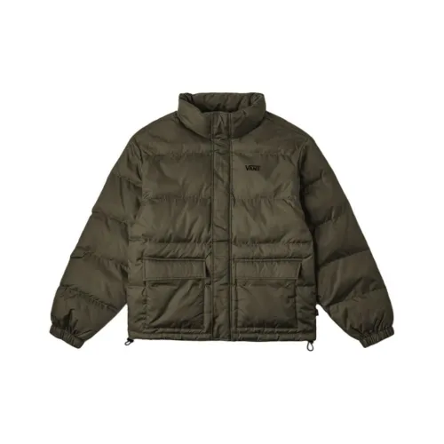 Vans Jackets Coats Unisex Army Green