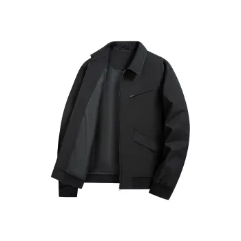 Yalu 1972 Slightly Relaxed Coat Textured Fabric Casual Top Men's
