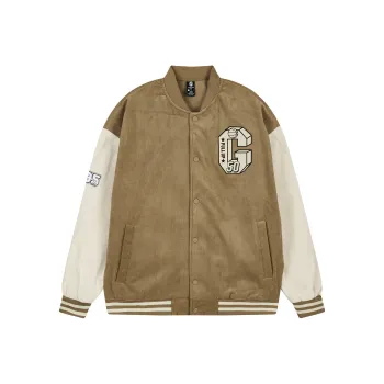 361° Basketball Collection Baseball Jacket Men's Brass