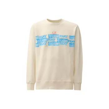 C.P.Company Sweatshirt Men's Gauze White