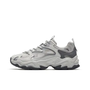 Anta Life Collection Anti Slip Wear Resistant Low Top Chunky Sneakers Men's Gray