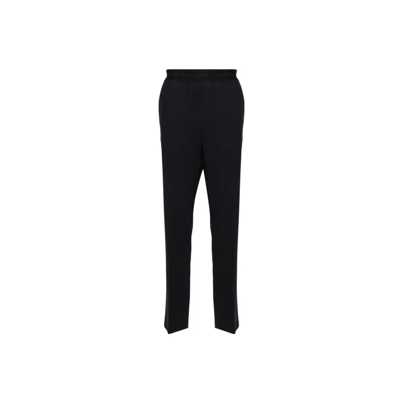 MSGM Logo waistband Tailored Trousers-0