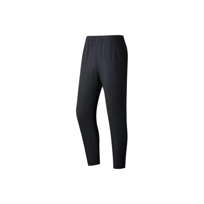 Anta Knitted Sports Pants Men's Black-0