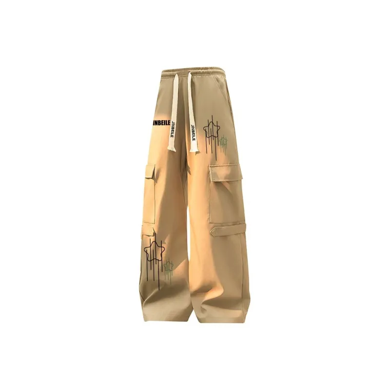 JINBEILE Cargo Pants Unisex-8