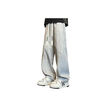 MARK WAFFLE Knitted Sweatpants Unisex