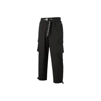 PUMA Humming 3,SS23 Chinese Culture Tribute Series Casual Pants Men Black