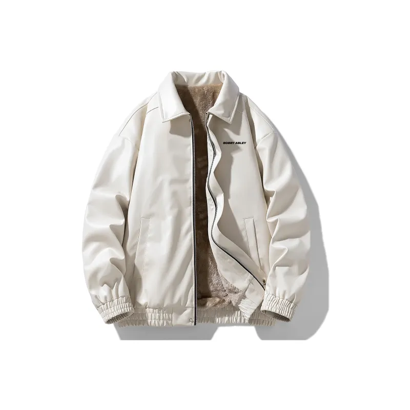 BOBBY ABLEY Leather Jacket Unisex-30