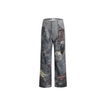 DND4DES Jeans Unisex Blue