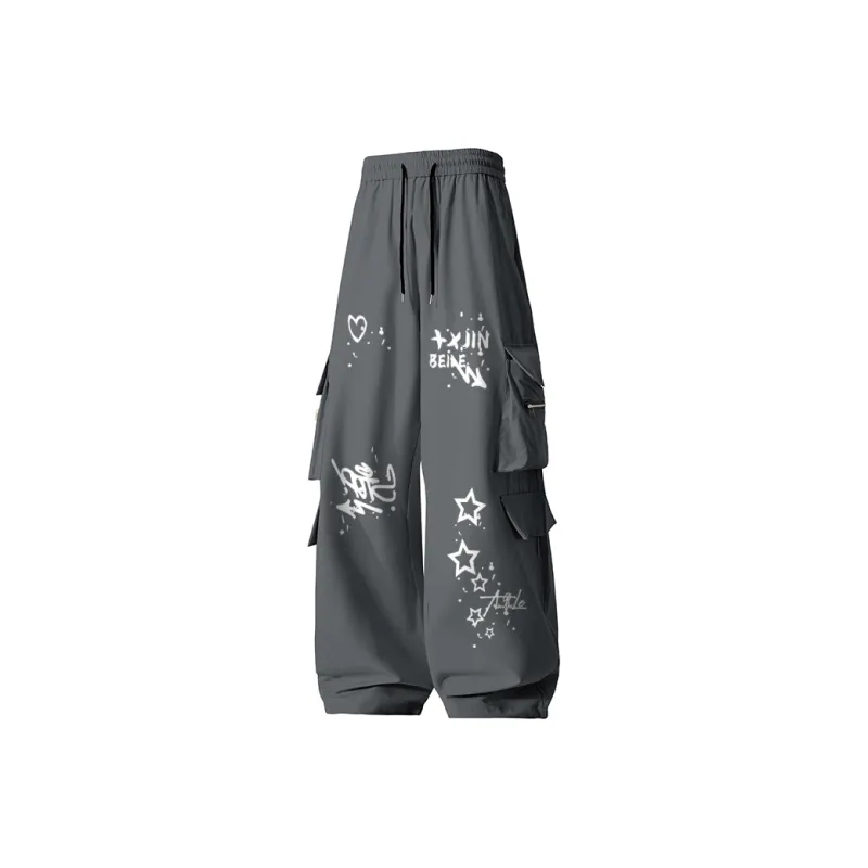 JINBEILE Cargo Pants Unisex-4