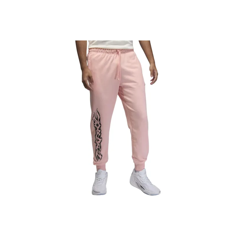 Jordan Dri-FIT Sport Knitted Sports Pants Men's Pink-0