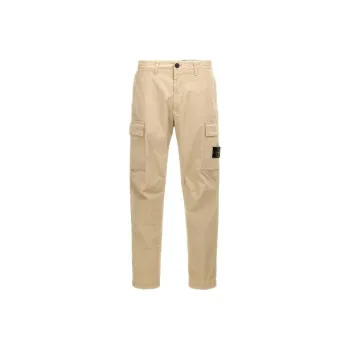 STONE ISLAND Compass Patch Cargo Trousers