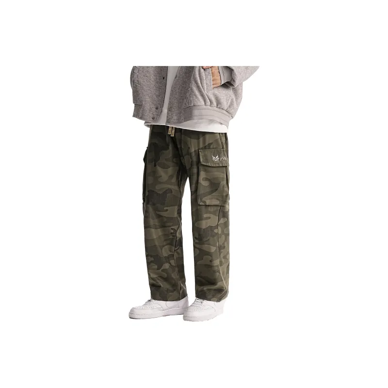 ZMOH Cargo Pants Unisex Couple's-3
