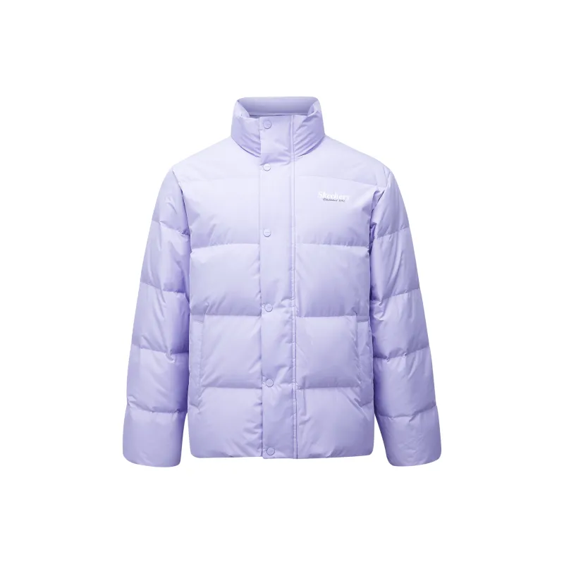 Skechers Sports Alliance Series Down Jacket Unisex Lavender-0