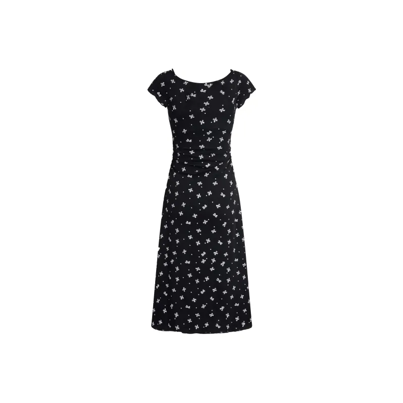 Mu Xiao Xin Short Sleeved Dress Women's-17