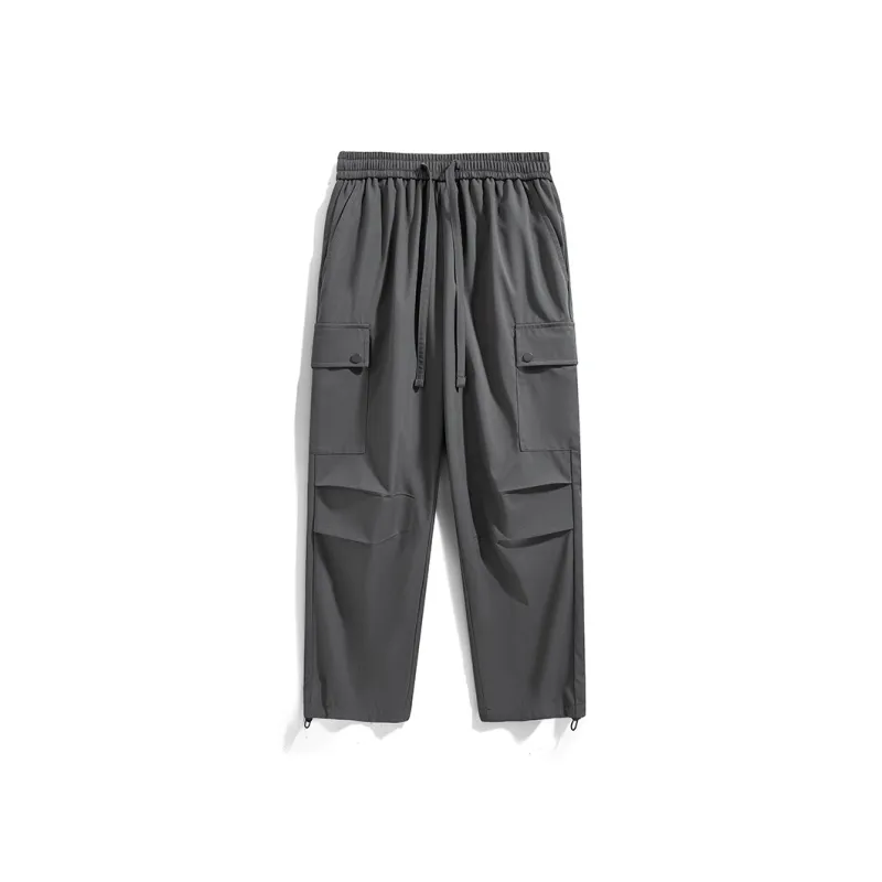 CELUCASN Casual Pants Unisex AB Color-4
