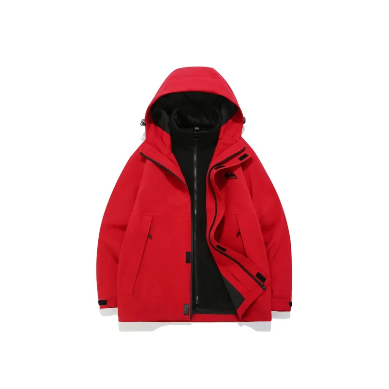 Quiksilver Hiking Outdoor Hiking Windproof, Abrasion Resistant, Cold Resistant, And Rainproof Windbreaker Jacket Unisex-2