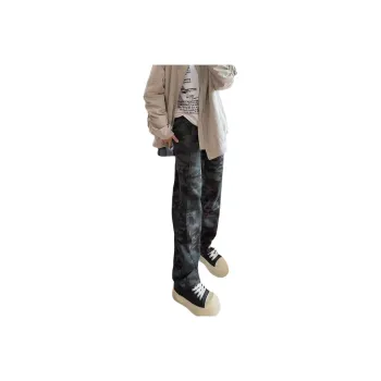 KVIV Jeans Men's Army Green Camouflage