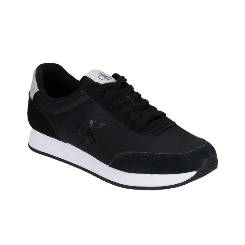 CKJ CALVIN KLEIN JEANS Low Top Casual Shoes Men's Black-3