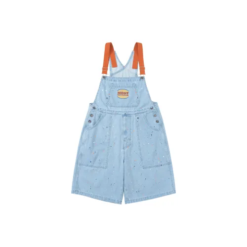 MostwantedLab Hamburger Overalls Unisex
